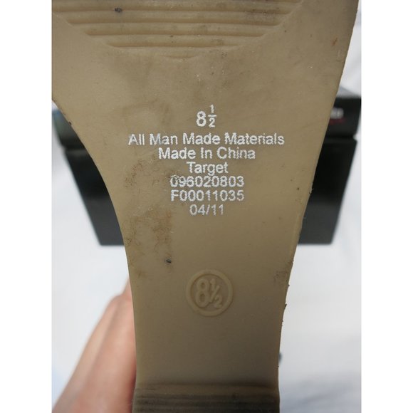 Dolce Vita for Target Gold Cork Wedges - Picture 6 of 7